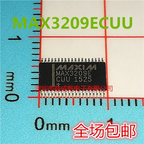 

20pcs original new MAX3209ECUU MAX3209E TSSOP38 RS-232 Line Driver Receiver