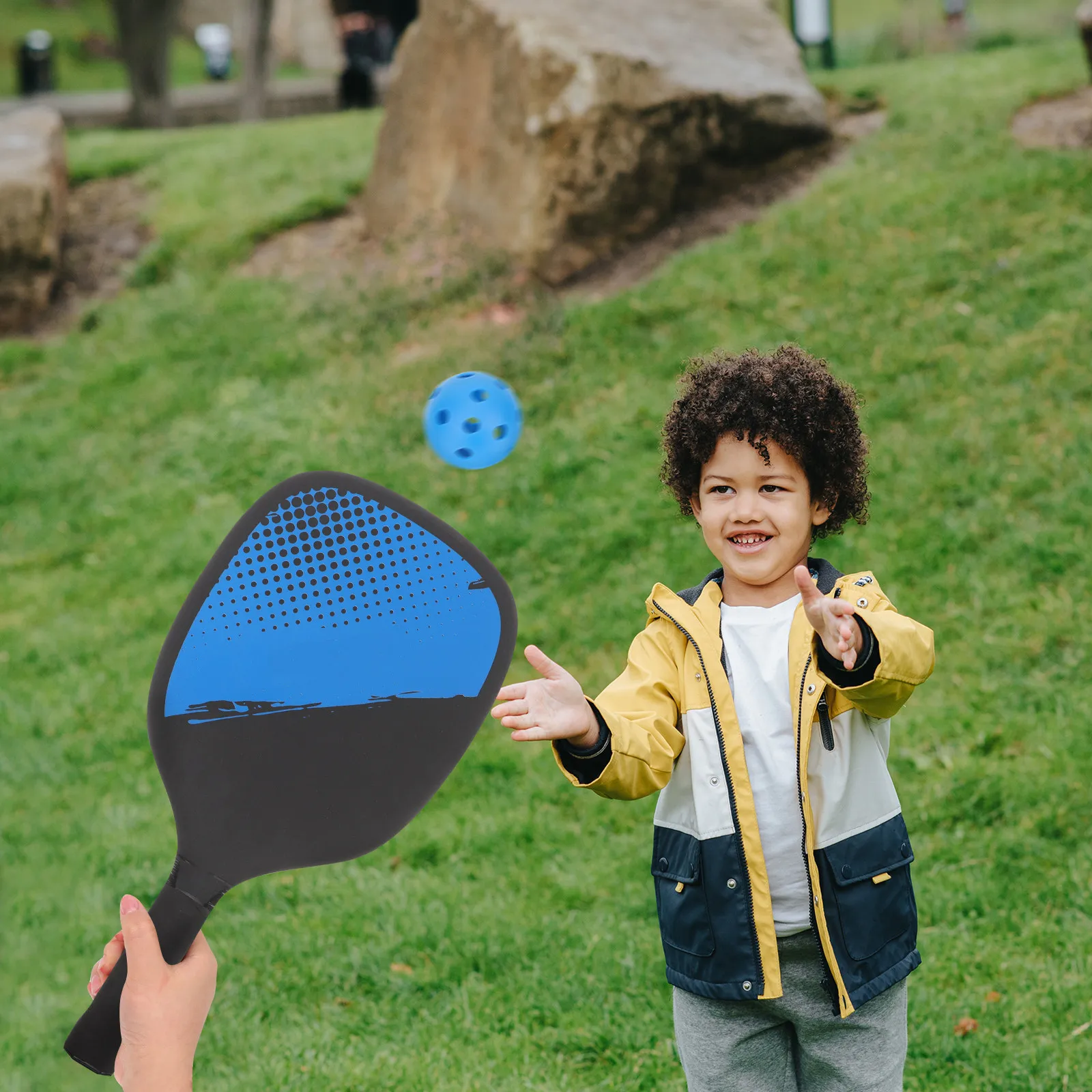 

Pickleball Paddles Training Racket Rackets Sturdy Tool Racquets Playing Outdoor Badminton