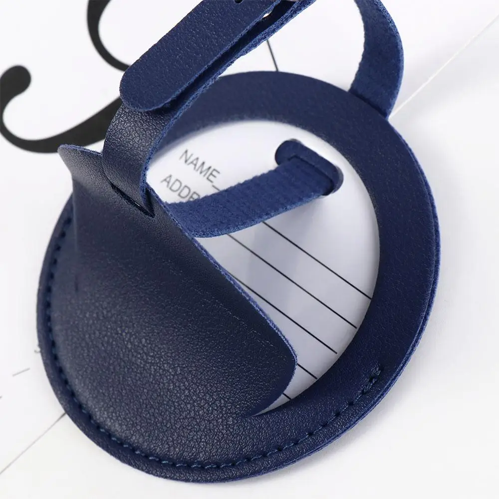 Address Airplane Check-in Holiday Travel Round Luggage Tag Travel Accessories Airplane Suitcase Tag Boarding Pass Luggage Tag