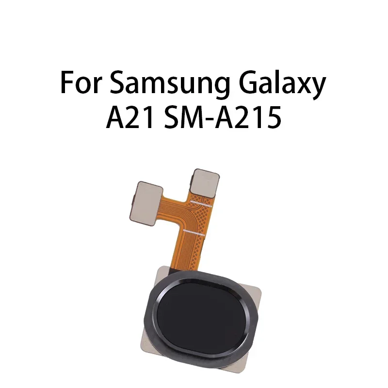 

g Home Button Fingerprint Sensor Flex Cable For Samsung Galaxy A21 SM-A215