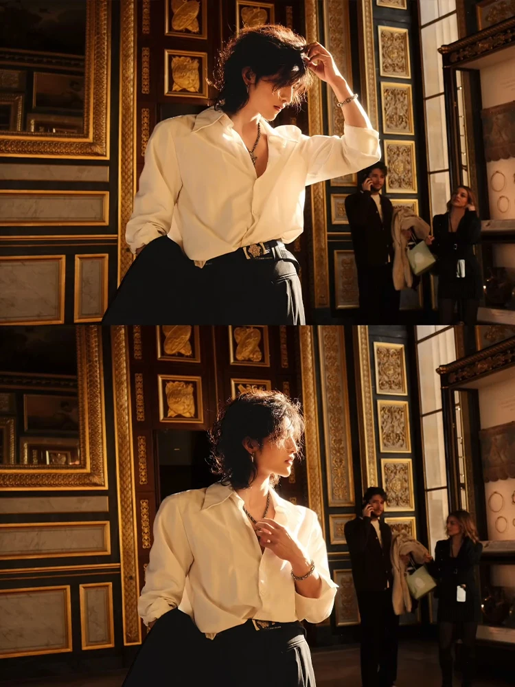 

Мужское нижнее белье Cleanfit White: премиум-класс, многослойное, в стиле неаполитанского британского шика, свободный крой, длинный рукав...