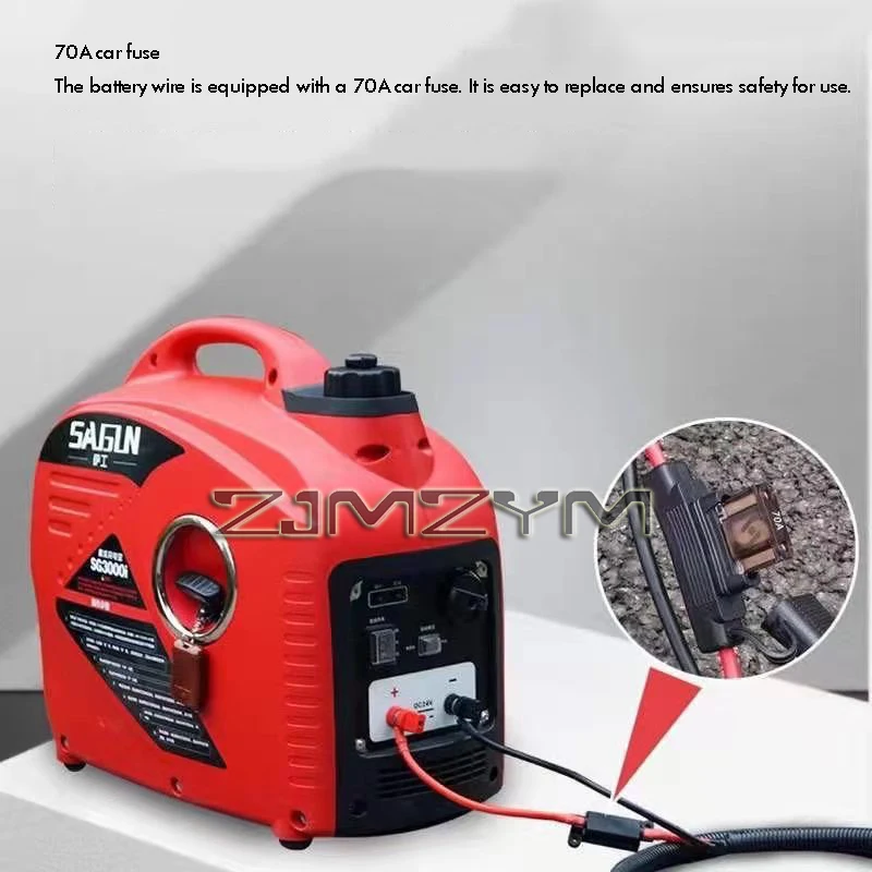 

Портативный топливный генератор для автономного питания 12В 24В 68В 220В, 2000Вт, с бесплатной установкой