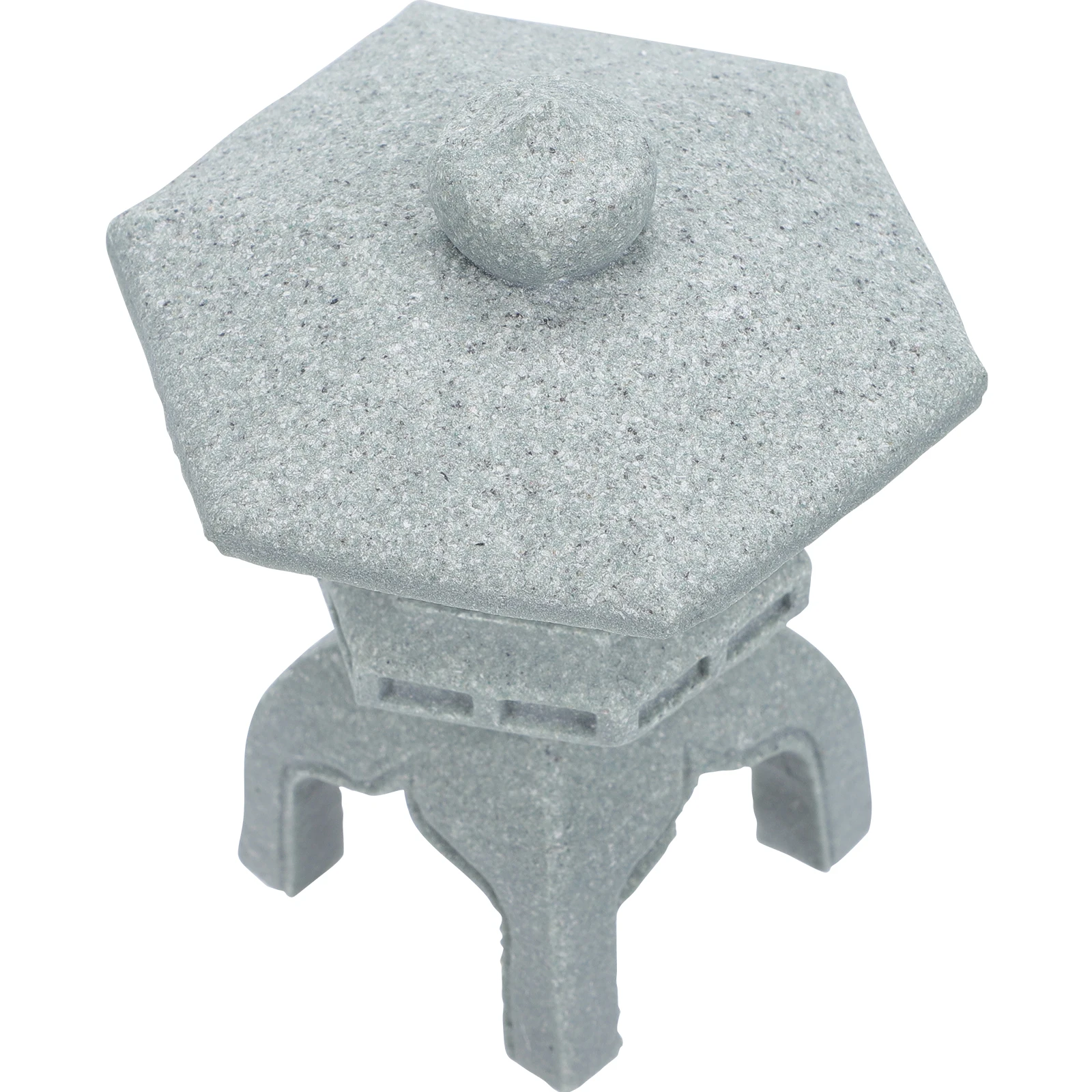 

Stone Lantern Ornaments Mini Japanese -style Sandstone Decoration Statue Pagoda Figurines Miniature Pagoda