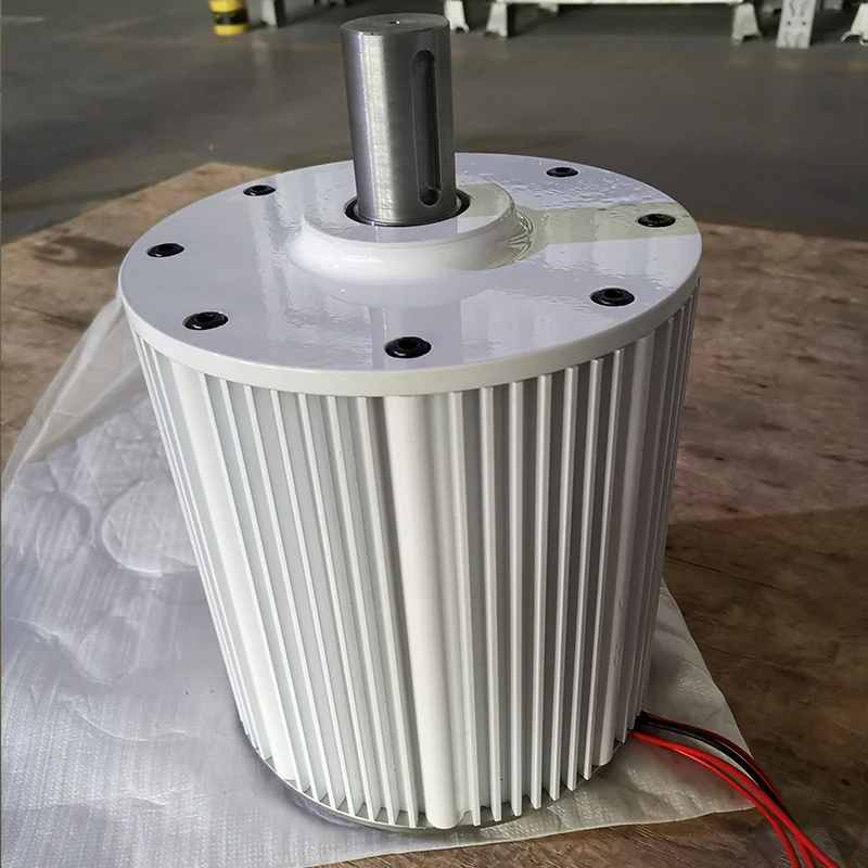 3kw 96V 120V AC 300rpm Coreless Three-Phase Permanent Magnet Generator