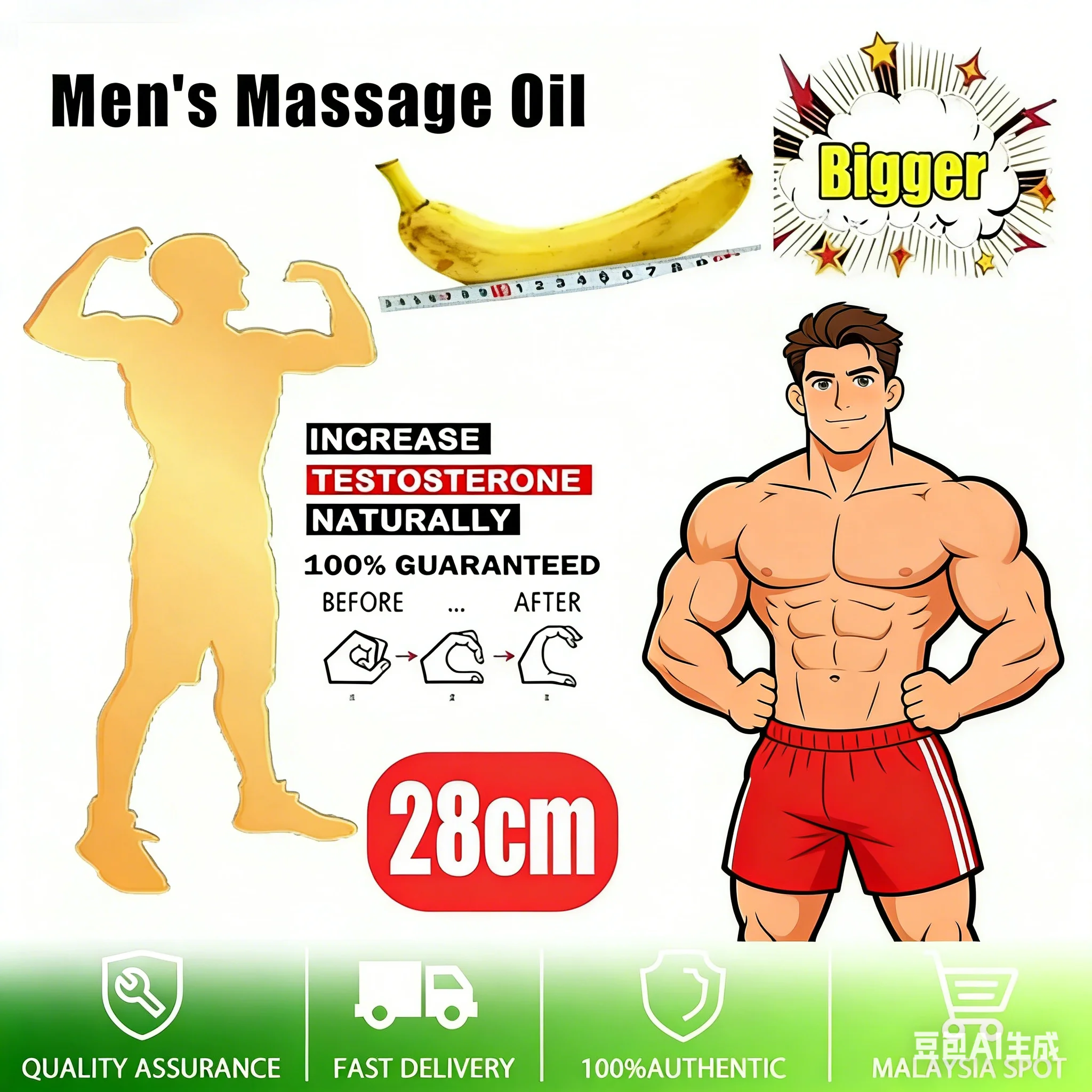 

38cm! The Essential Oil awakens "sleeping" cells and makes you look more majestic! 11