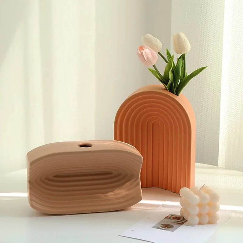 

Скандинавские геометрические креативные фигурки, минималистичный ретро-дизайн, модные декоративные фигурки, поделки, мелкие аксессуары YS40CC