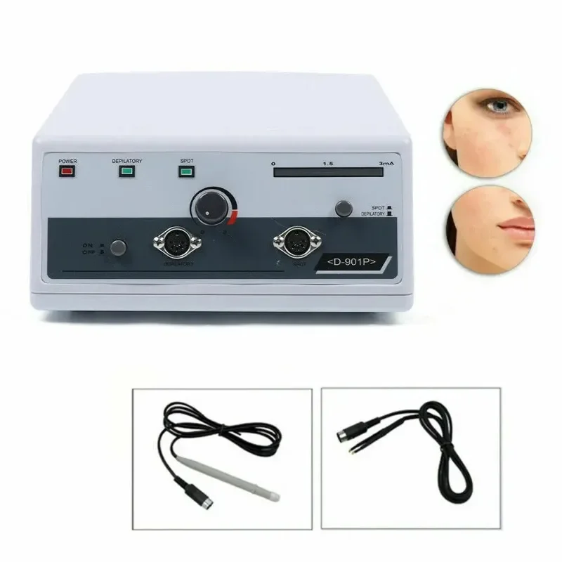 Mini 2 In 1 lentiggini macchie di età depilazione bellezza efficace epilatore per la pelle del viso cura della pelle salone macchina D901P pinzette