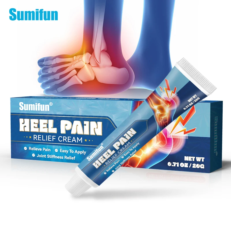 

1box Sumifun Foot Pain Relief Cream Relieve Toe Bunion Heel Pain Treating Achilles Tendonitis Fasciitis Joint Medical Ointment