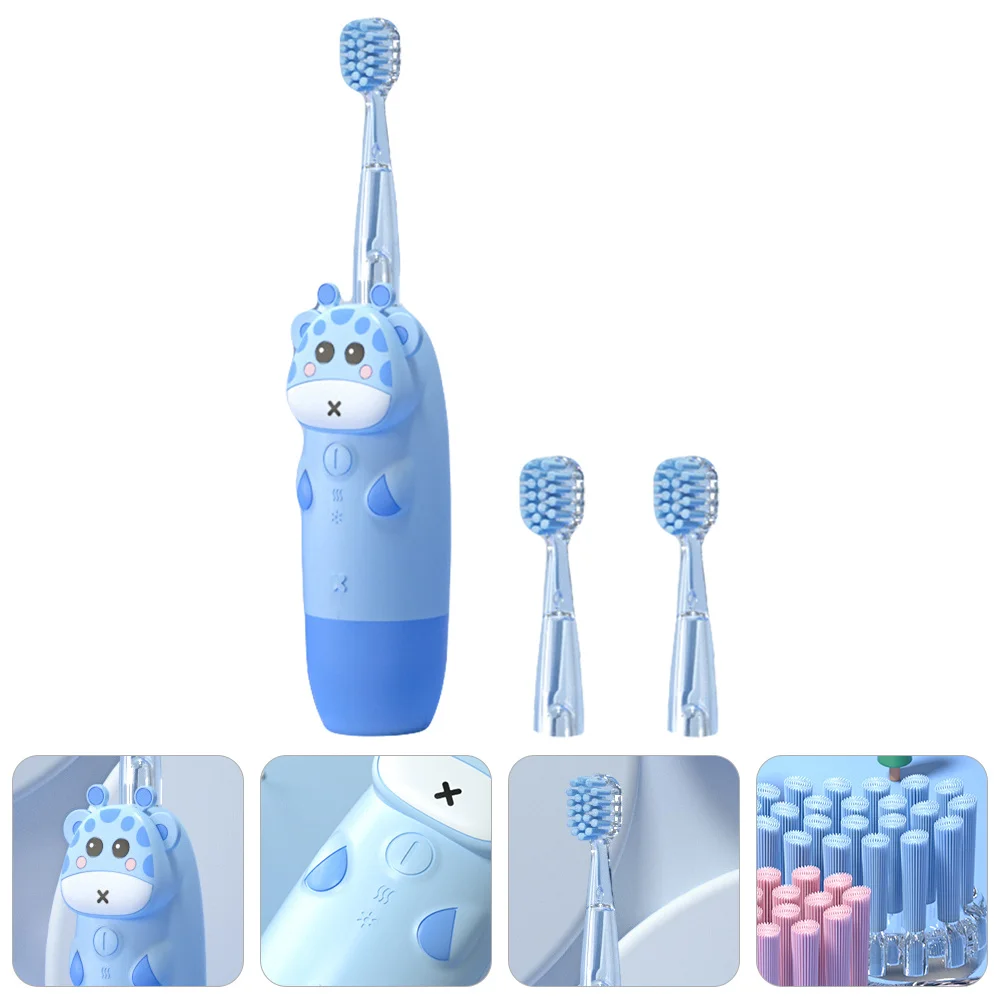 1 مجموعة 1 مجموعة الكهربائية لفرشاة أسنان سونيك Usb شحن مقاوم للماء فرشاة الأسنان الكهربائية منظف الأسنان الإلكترونية #2