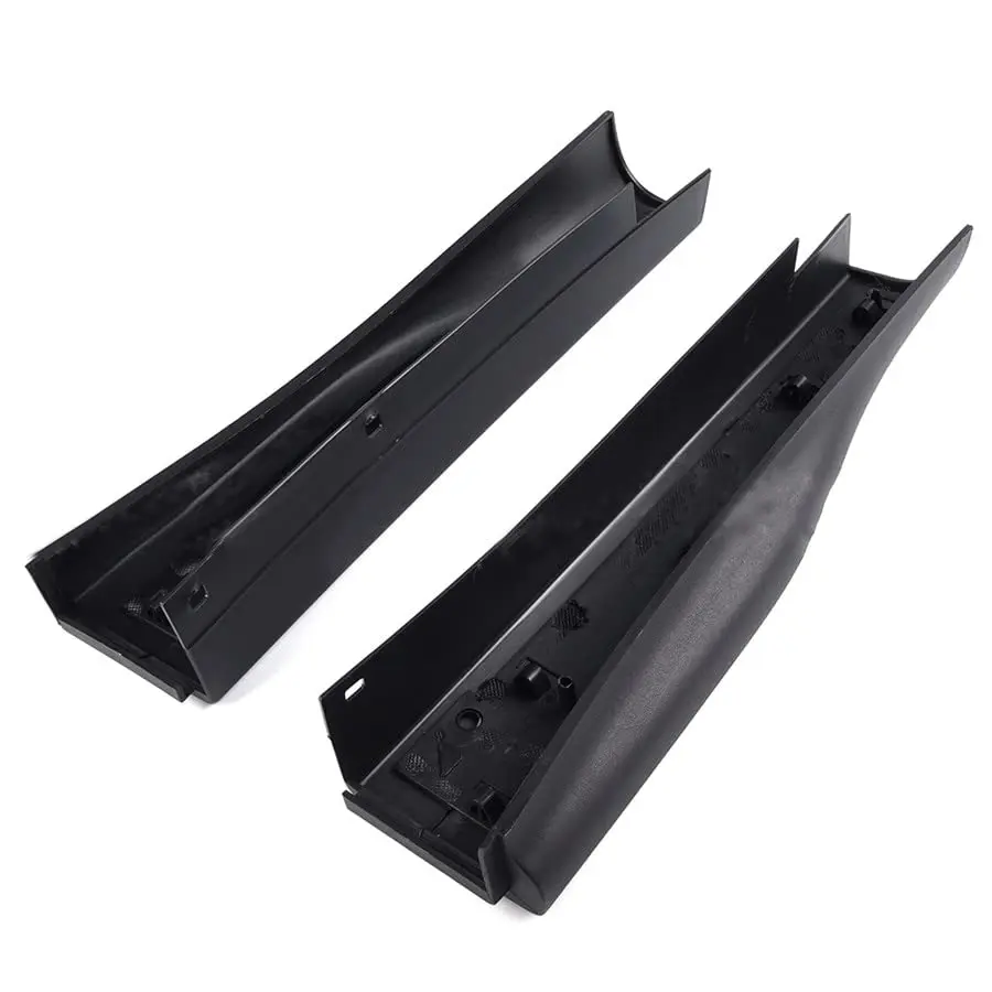 

Tailgate Side Step Cover Moulding Trim Cap RH+LH Black for F-250 F-350 F450