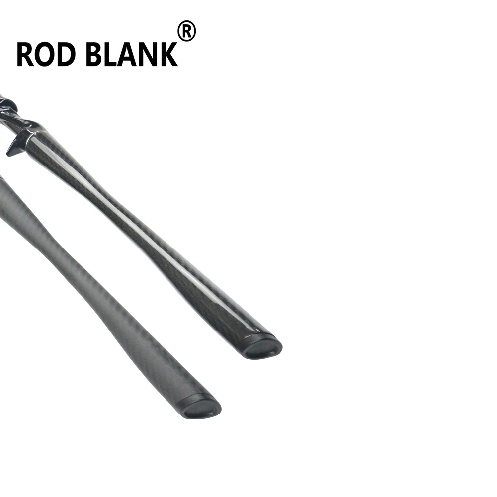 Rod Blank1Set Spinning  Casting 3K Carbon Fiber Grip Handle Kits Lure Rod Building DIY Components Pole Repair Accessories