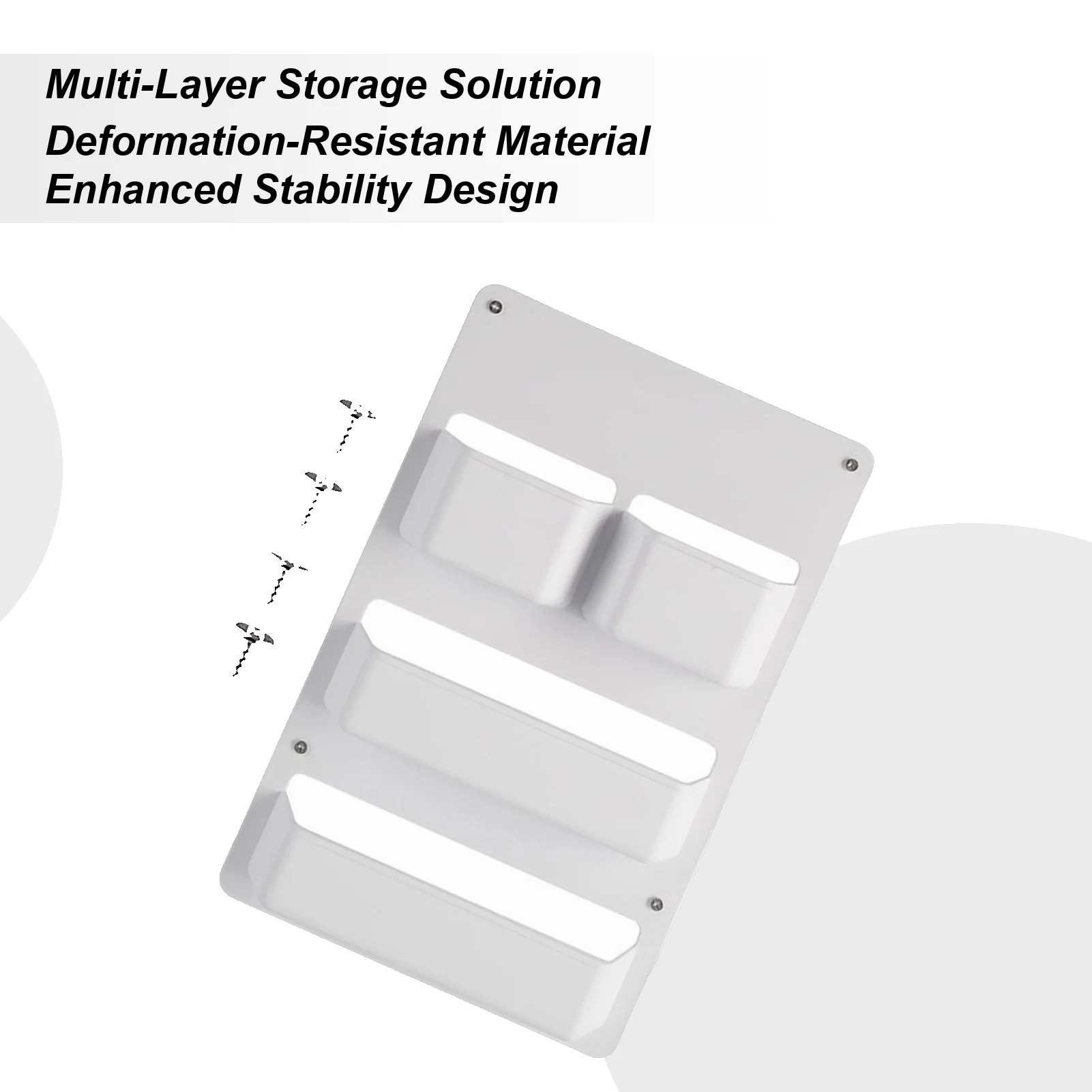 

RV Storage Door Holder Waterproof Multi-Compartment Space Saving Door Organizer RV Storage Solutions For Boat Motorhome Trailer