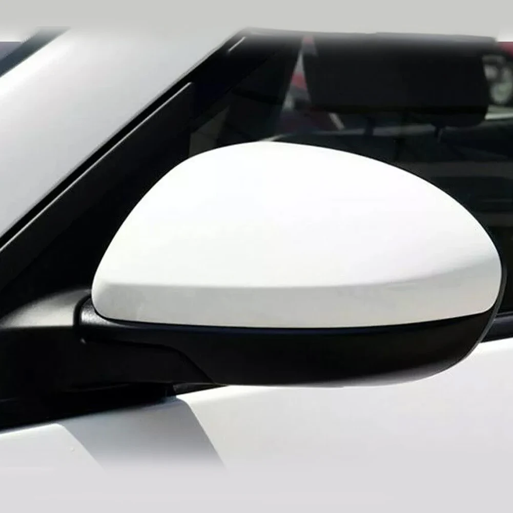 

Крышка правой боковой зеркала Крышка зеркала бокового пассажира Наружный вид автомобиля Белый Высококачественный белый и окрашиваемый материал ABS