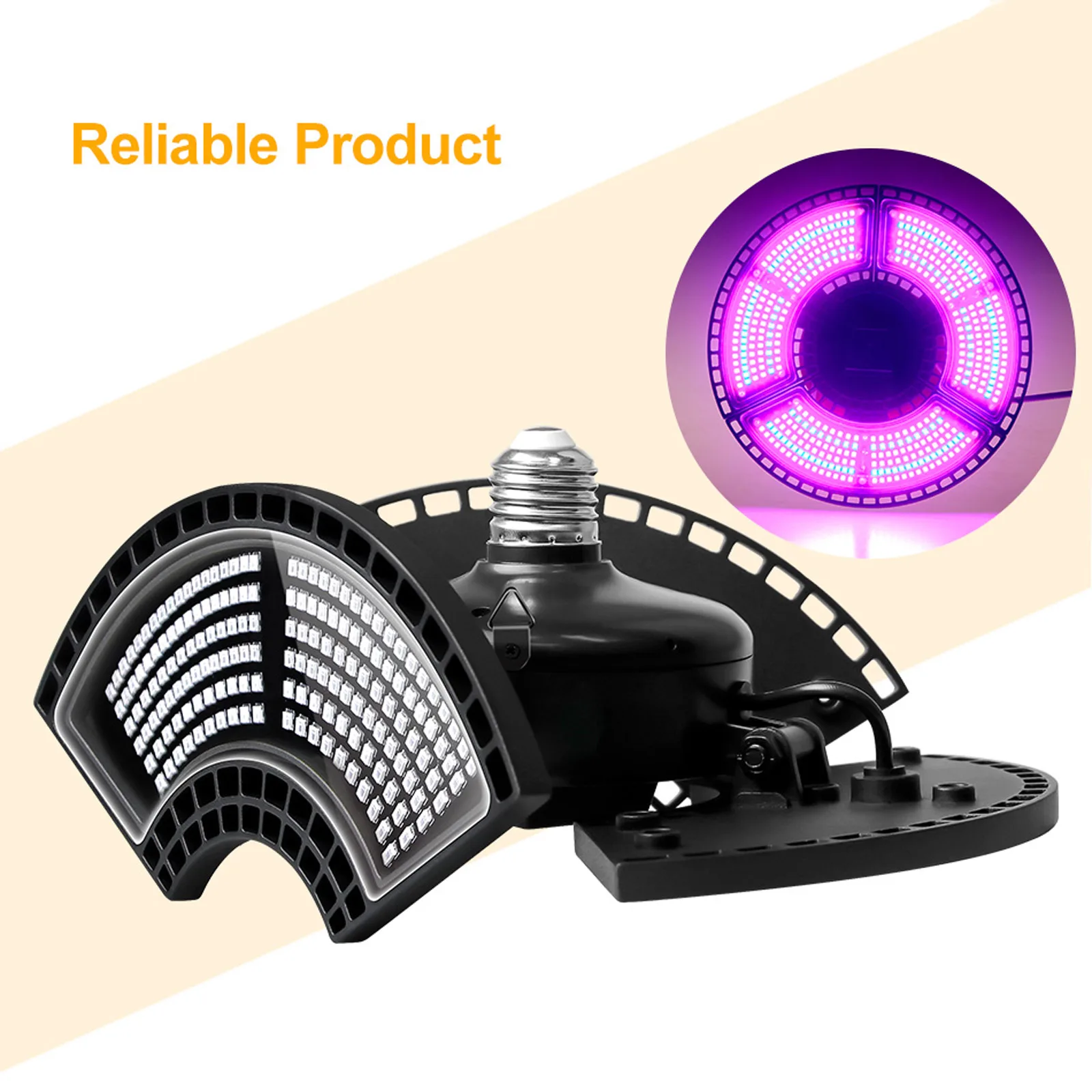 Grow Lighting LED Lamp E27 288/360/432/504/108/126/144 Leds For Flower Plant Growing Foldable Greenhouse Waterproof Grow Lights