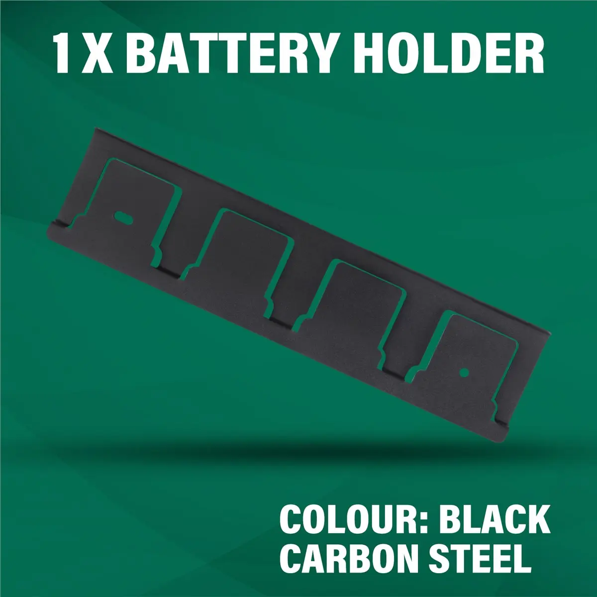 ~！【Best Seller】4 Slots Battery Holder Wall Mount for 18V/20V and 18V Drill Storage Rack