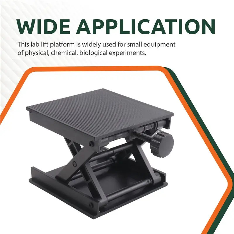 ABUP-محمول النجارة طاولة رفع آلات التوجيه رافع قابل للتعديل النقش مختبر رفع منصة منضدة سوداء #3