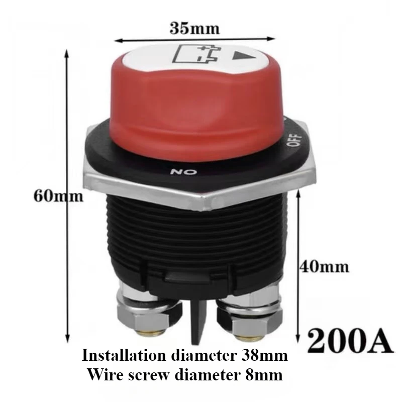 1 stks DC 12/24 V 50A-300A Auto Rally Batterij Schakelaar Disconnecter Power Isolator Afgesneden Schakelaar Kit Voor Vrachtwagen Auto Motor Boot