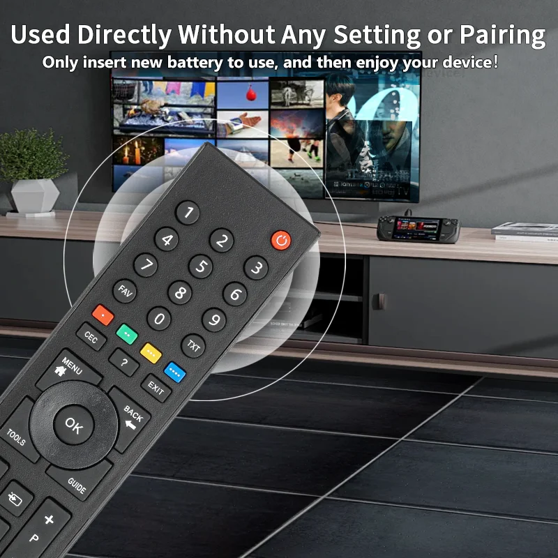 RC3214801 03 RC3214801/03 For Remote Control Grundig Compatible With Grundig TV TS1187R-5 TS1187 313923827833 XPS187 22VLE521BG
