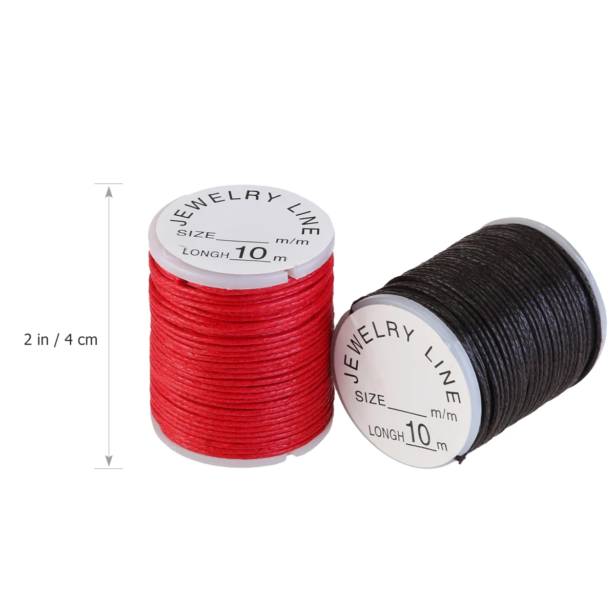 

10pcs 10 Rolls Cotton Cord 1mm Waxed Cotton Cord 1Mm 10M Random Color DIY Bracelet Necklace Making Jewelry Accessories