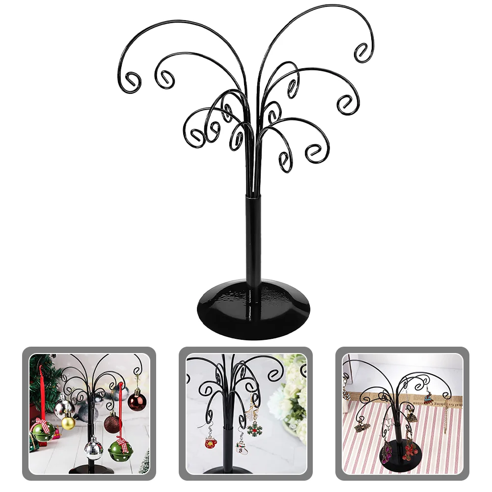 

Jewelry Display Organizer Stand Ornament Tree Storage Desktop Earring Earrings Rack Hanging
