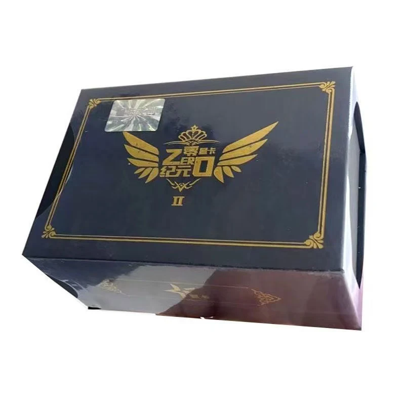 

ZERO 2 TCG игра Коллекционная карта Booster Box Металлическая изысканная 3-кратная карта Детская игрушка БЫСТРАЯ ДОСТАВКА