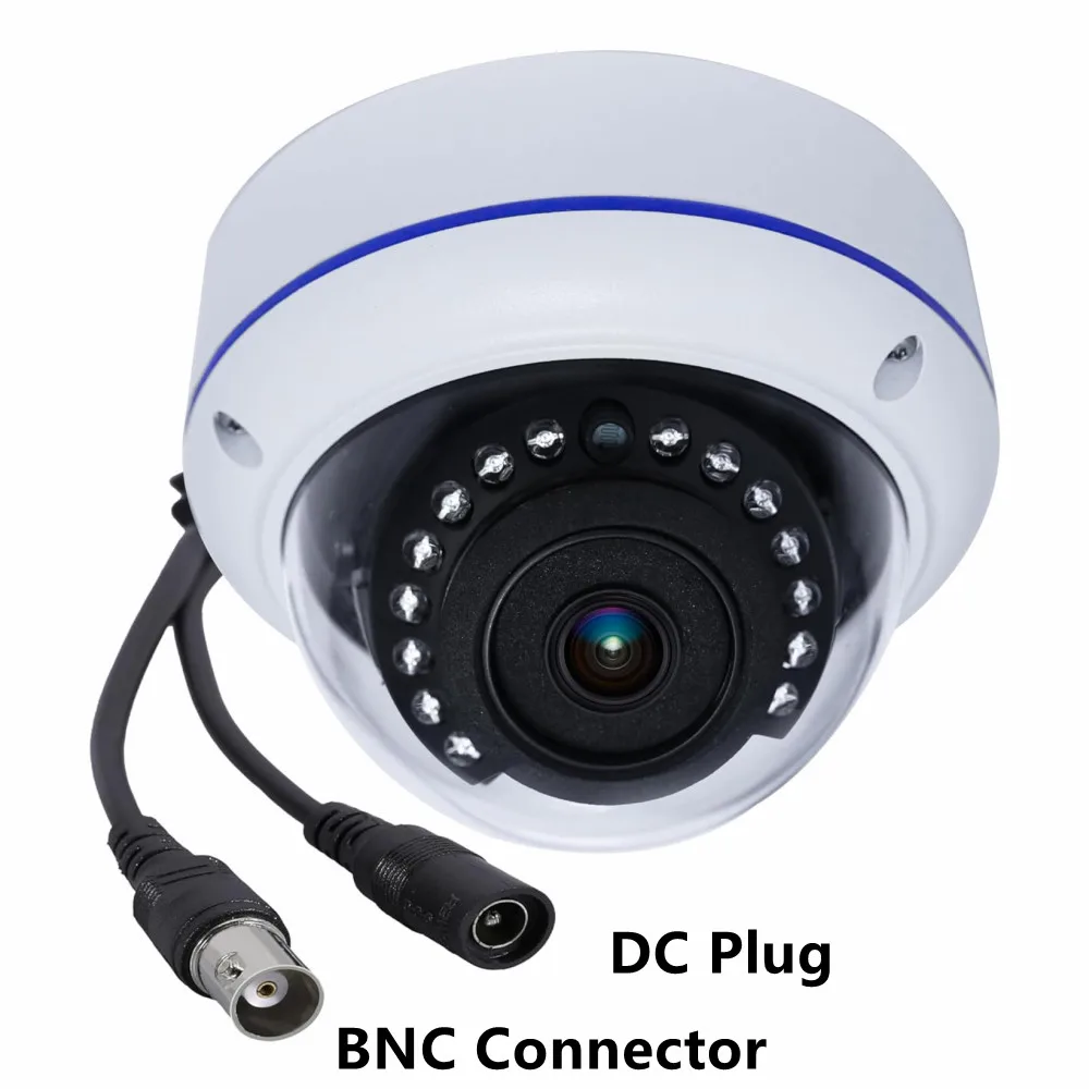 AHD Dome Camera 1080P 2.8mm/1.7mm Lens HD Surveillance Security Camera Wired Coax 4 IN 1 Analog CCTV Camera Indoor