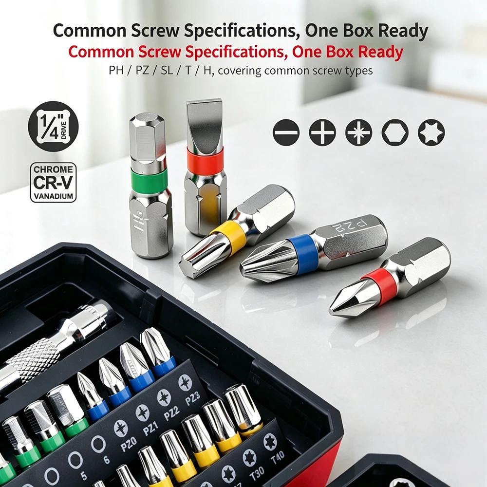 45Pcs Magic Box Ratchet Socket Screwdriver Bit Set Precision Repair Tool Kit Ratchet Wrench Hand Tools for Household Maintenance