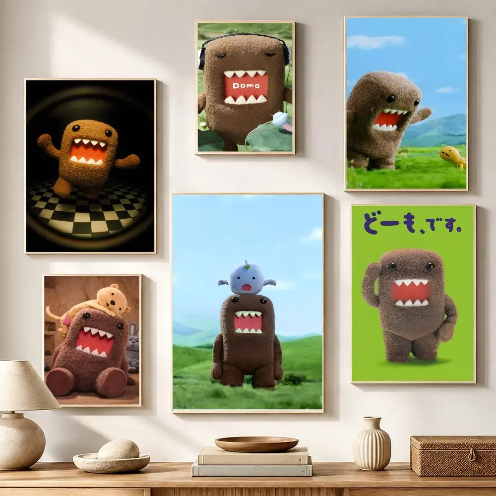 Character D-DOMO Poster High-definition waterproof stickers, suitable for home décor, gifts, and holiday decorations