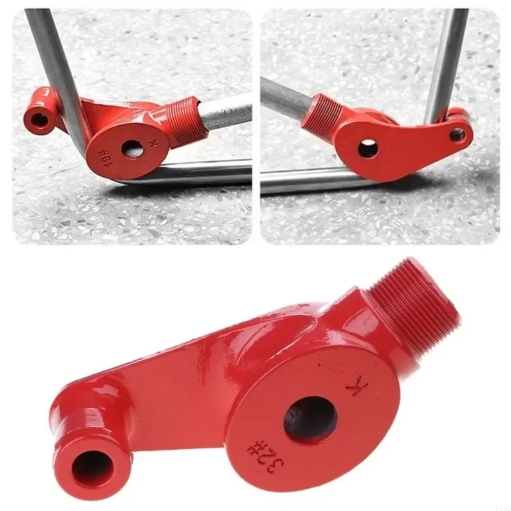 

90°-180° Manual Pipe Bender Precise Bends Easy Angle Curves Pipe Bending Tool Cast Iron Tube Bending Machine Professional Use