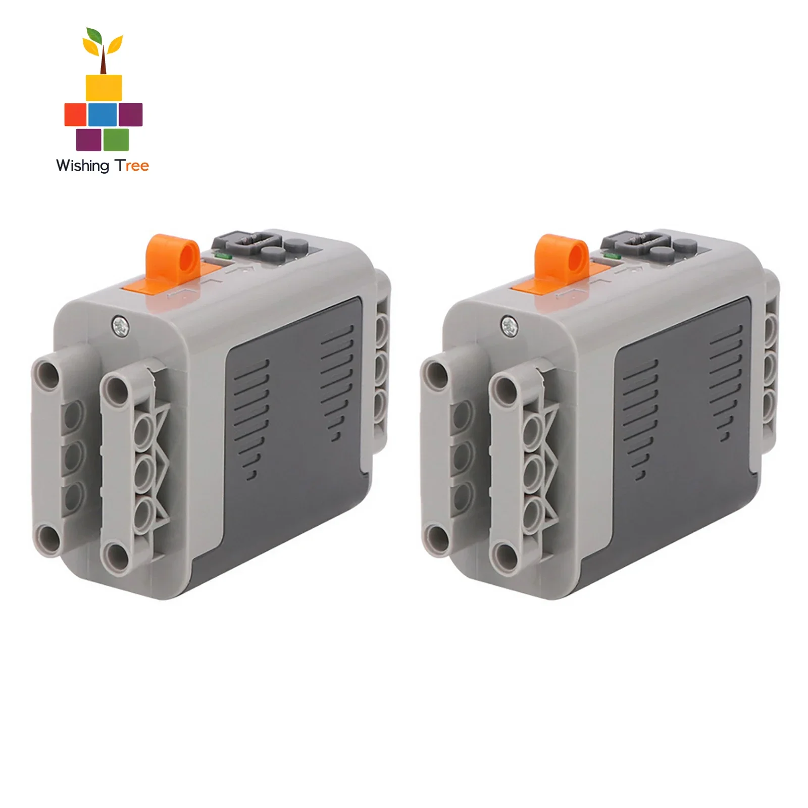 

8881 PF Power Battery Case Модернизированная схема для MOC Robot Car Building Blocks 1/2 шт.