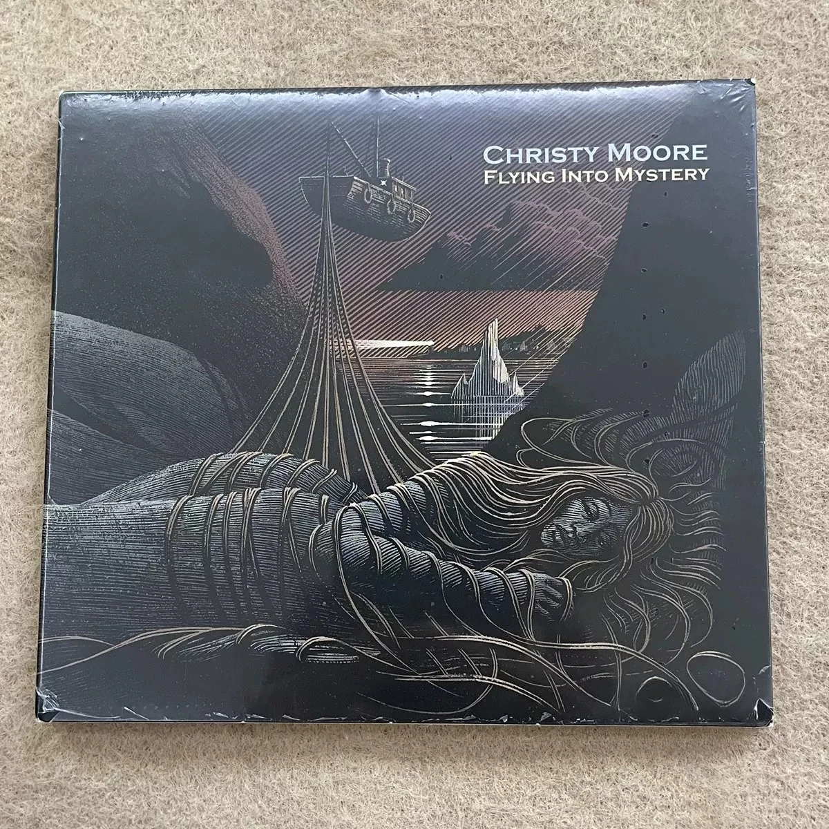 En stock, CD Christy Moore Flying Into Mystery, album folklorique traditionnel irlandais, enregistrement en studio scellé neuf 2021
