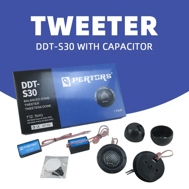 

Твитер, автомобильный аудио динамик, твитер, маленький динамик, модель No. S30 1 пара динамиков