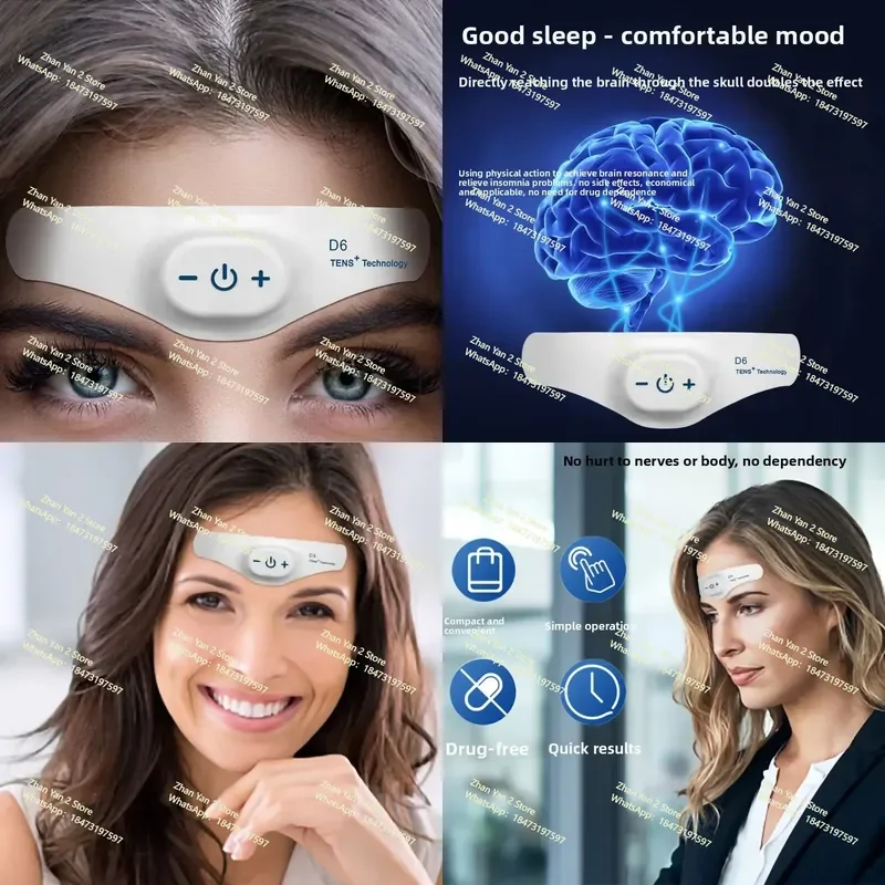 Experience deep relaxation and improved sleep quality with this innovative smart sleep headband. Designed to combat insomnia,