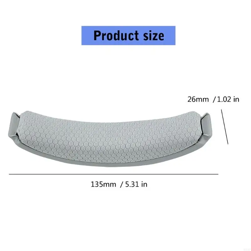 แถบคาดศีรษะหนัง 95AF ศีรษะหัวคานด้านบนส่วนหัวรองรับส่วนรองรับสำหรับ QC35 QC35II QC45 QC45II ชุดหูฟังชิ้นส่วน