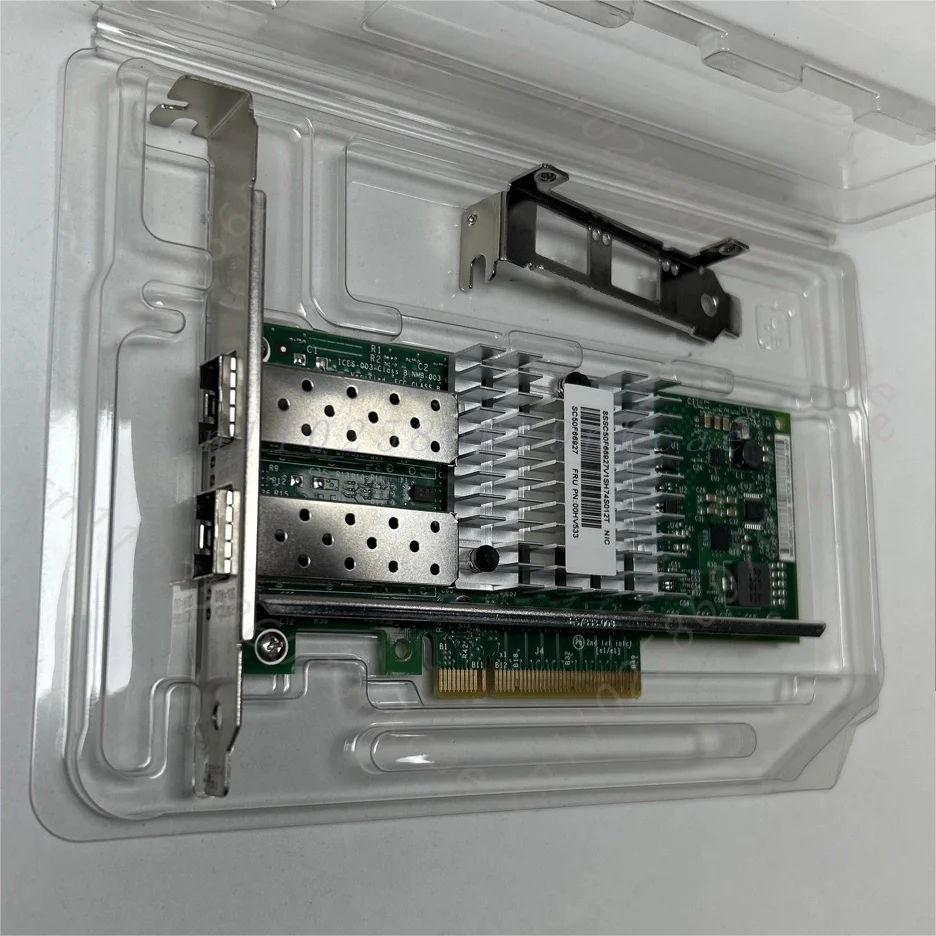 For Lenovo INTEL X520-DA2 82599ES 10GB dual port 10 Gigabit optical port network interface card
