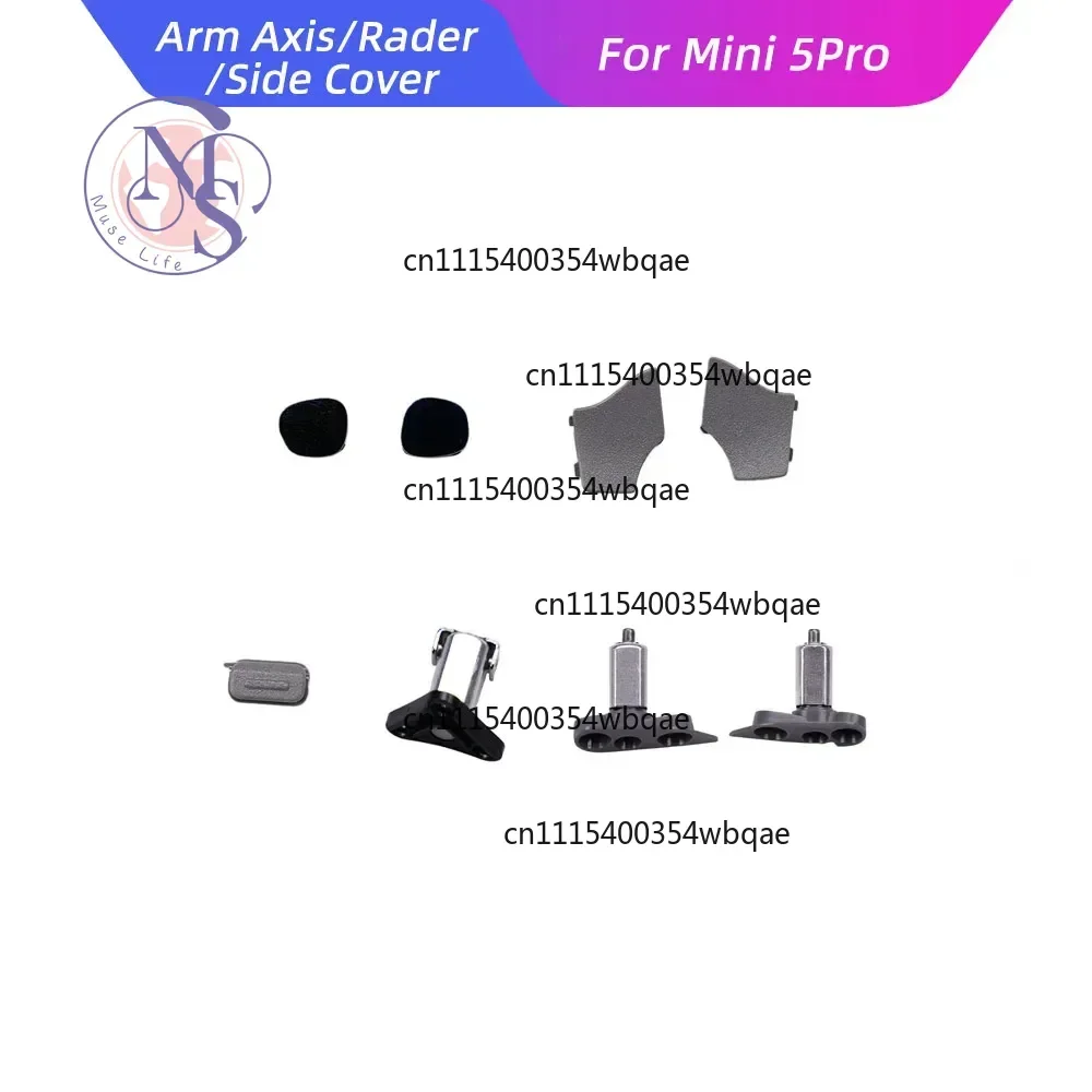 ZOCI-FOR-Front Rear Arm Axis Middle Shell Side Cover Button Radar Cover For DJI Mini 5 Pro Drone Replacement Repair Parts