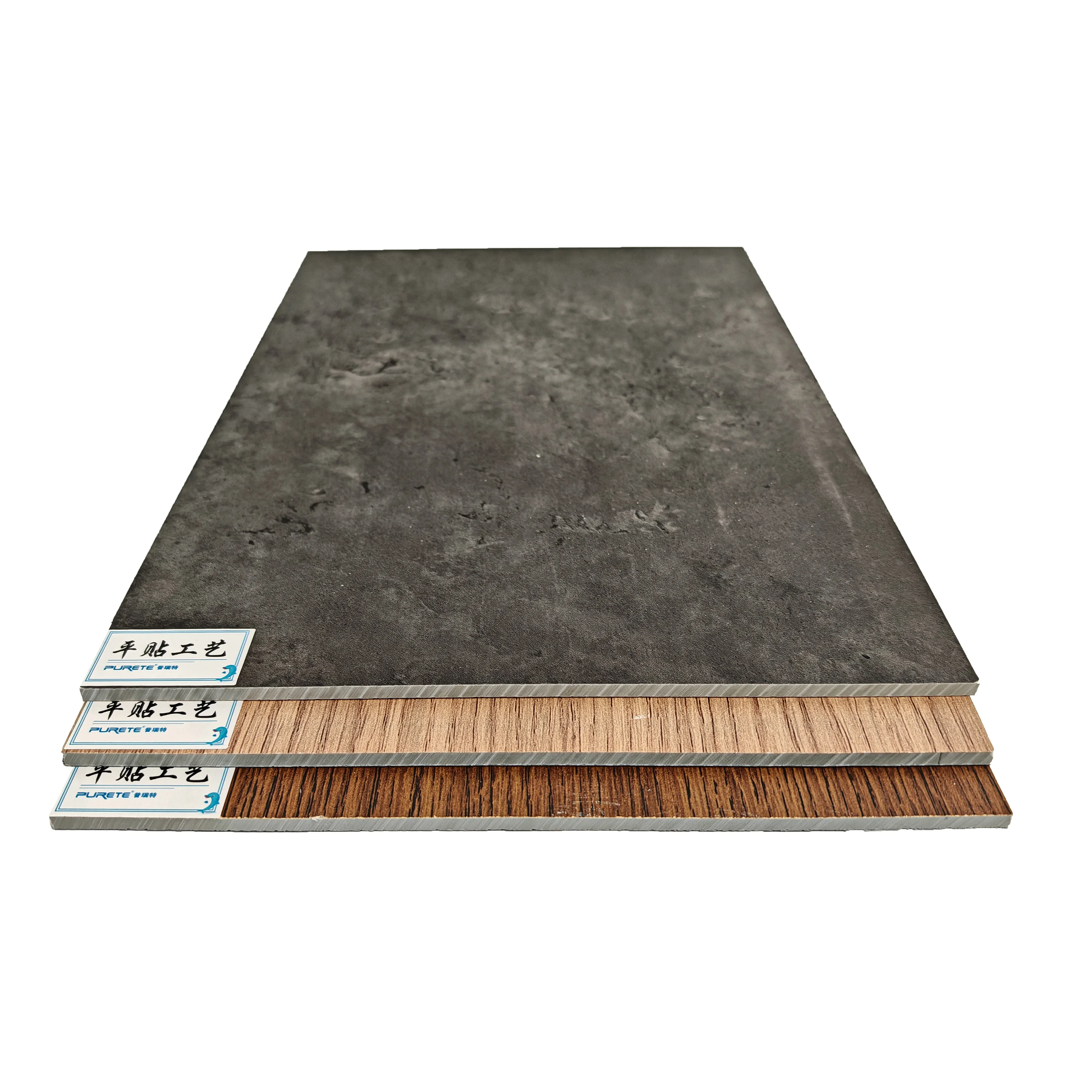 آلة تغليف الصفائح المعدنية الأخرى آلة النجارة آلة MDF آلة تصفيح SPC PUR مع الألومنيوم #2