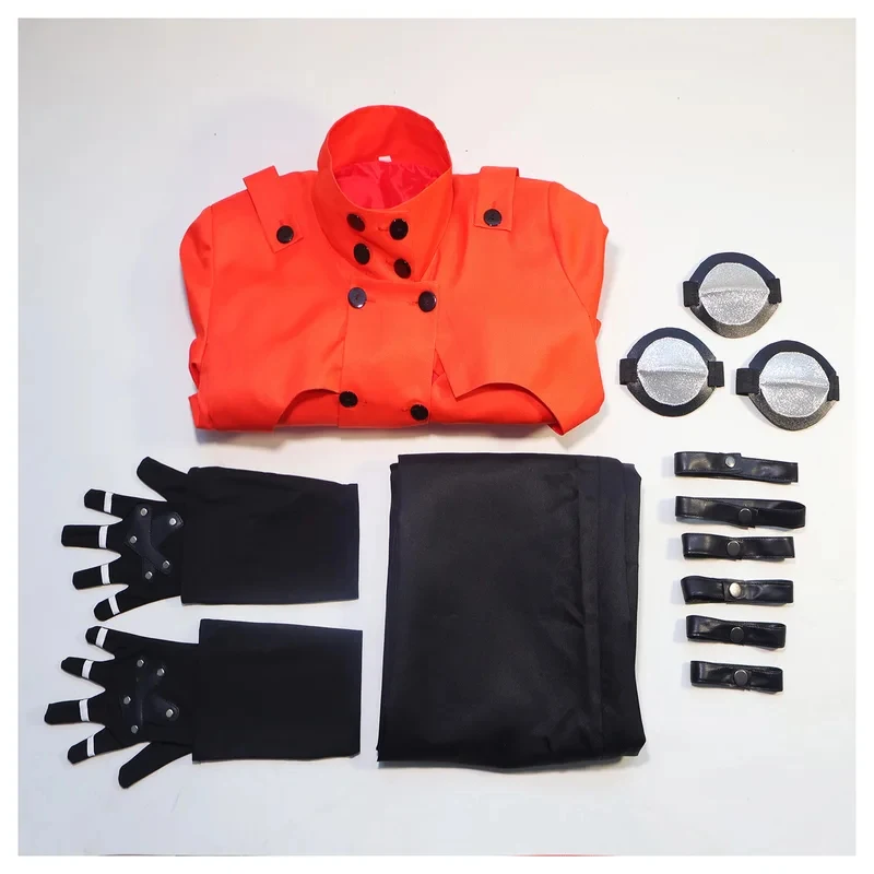 

◢2026Anime Trigun Vash Stampede Cosplay Costume Long Red Windbreaker Coat Set for Adult Men Halloween Carnival◢*%