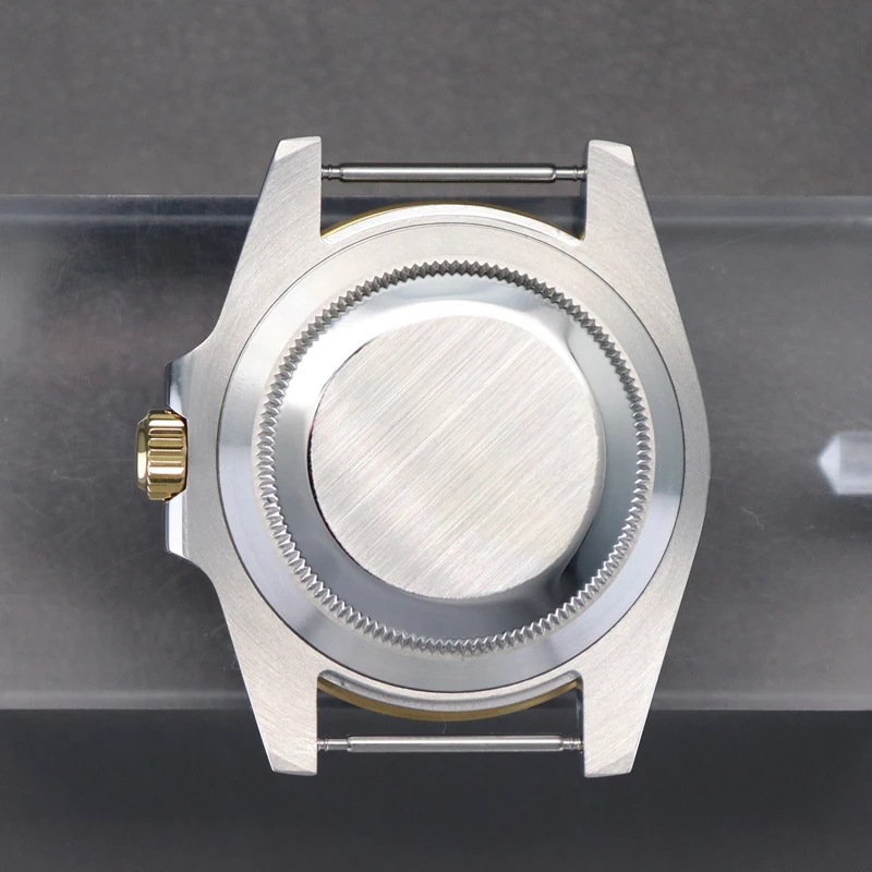 นาฬิกาแซฟไฟร์สำหรับผู้ชายขนาด40มม. หน้าปัดขนาด28.5มม. ใส่ได้พอดีกับ NH34 GMT-Master NH36 NH35 NH38 ETA2824 Miyota8215ตัวเรือนเซรามิก38มม.