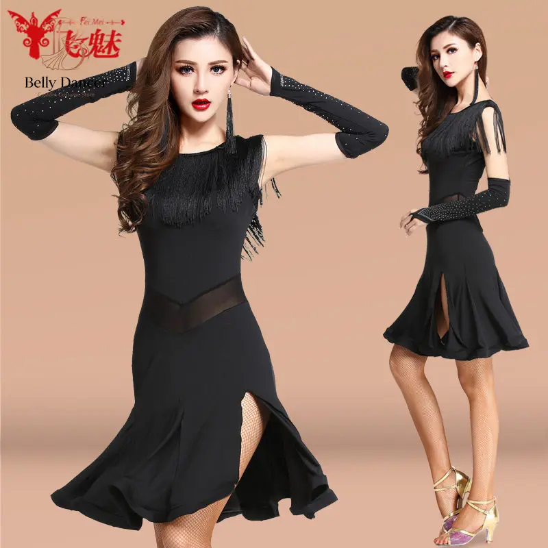 Customized Belly Dance Costume Women Set Latin Dancewear Sexy Group Stage Wear Performance Clothing Suit