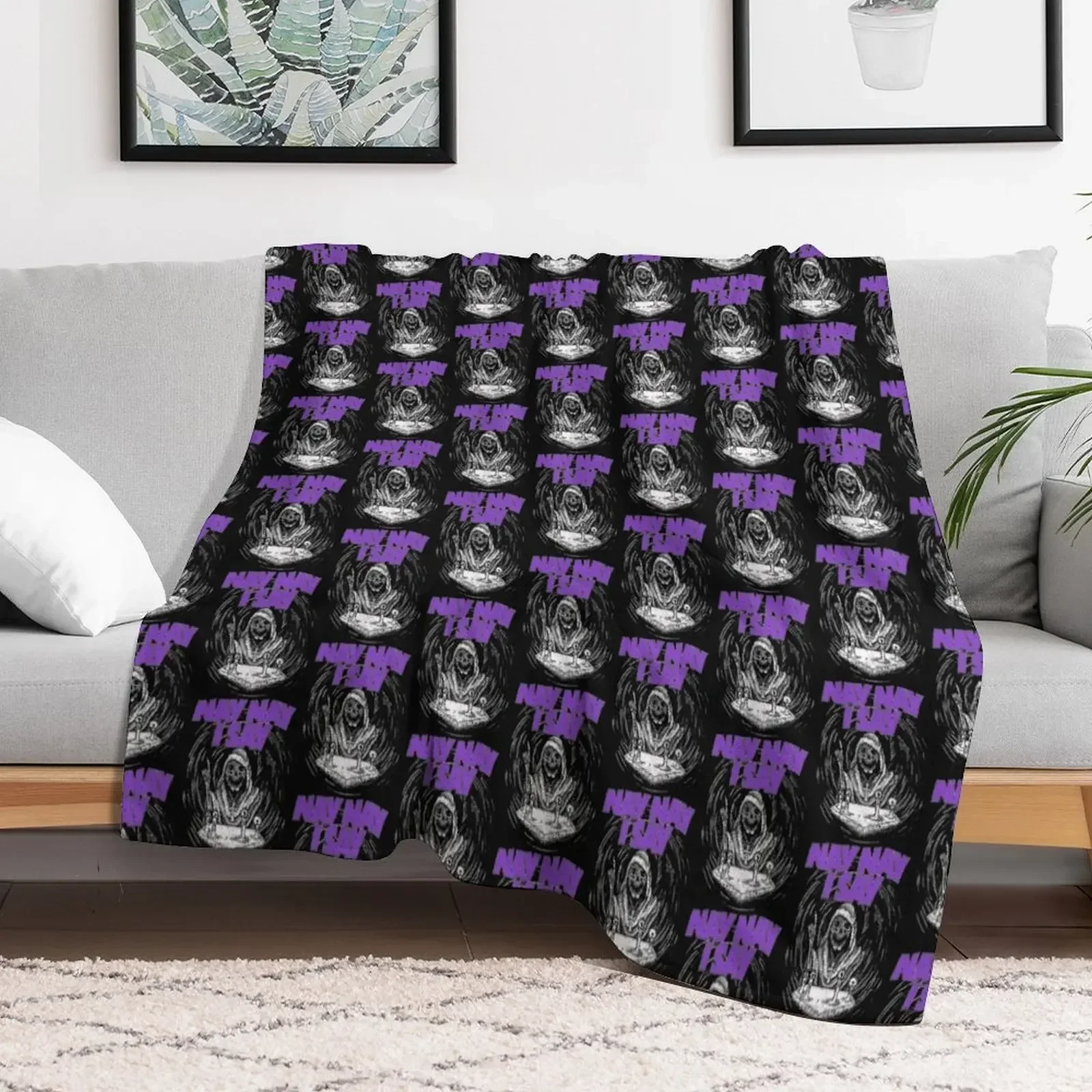 

Bailey-Sarian Band Merch Nay-Nay Throw Blanket warm winter warm for winter Hairy Blankets