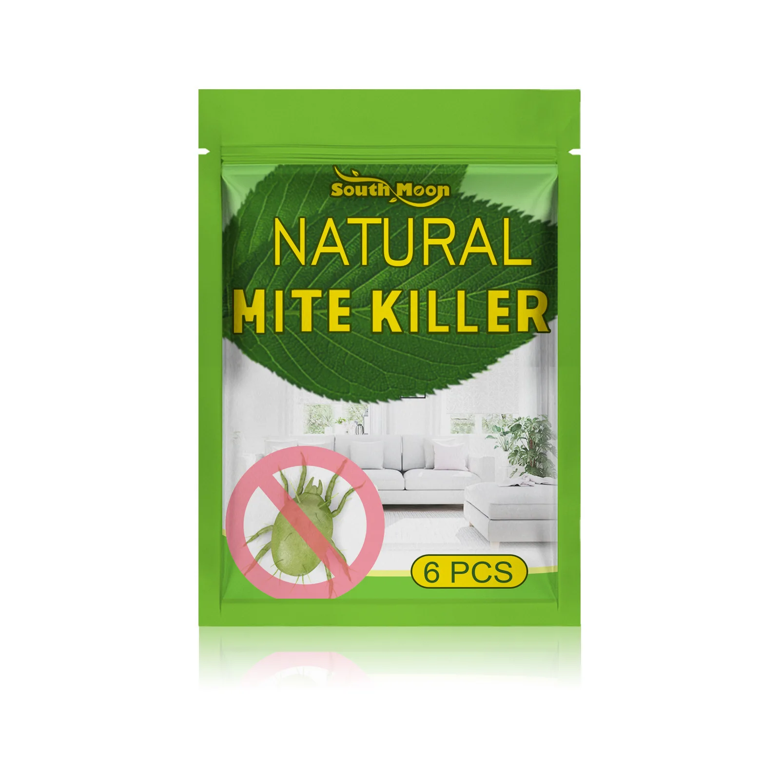 South Moon Mite Killer Bag Insect Worm Eliminator Pillow Sheet Sofa Anti-Mite Deodorant Antibacterial Natural Mites Remover Pack