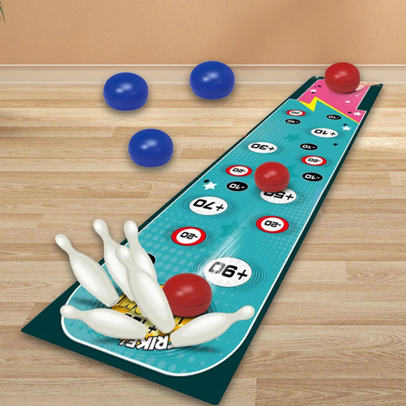 

Kids Bowling Set Fun Casual Sports Game Equipment Table Game for Ages 3-8 Years