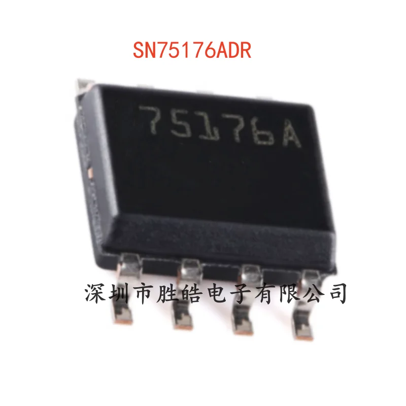 

(10PCS) NEW SN75176ADR 75176 Differential Bus Transceiver Chip SOIC-8 SN75176ADR Integrated Circuit