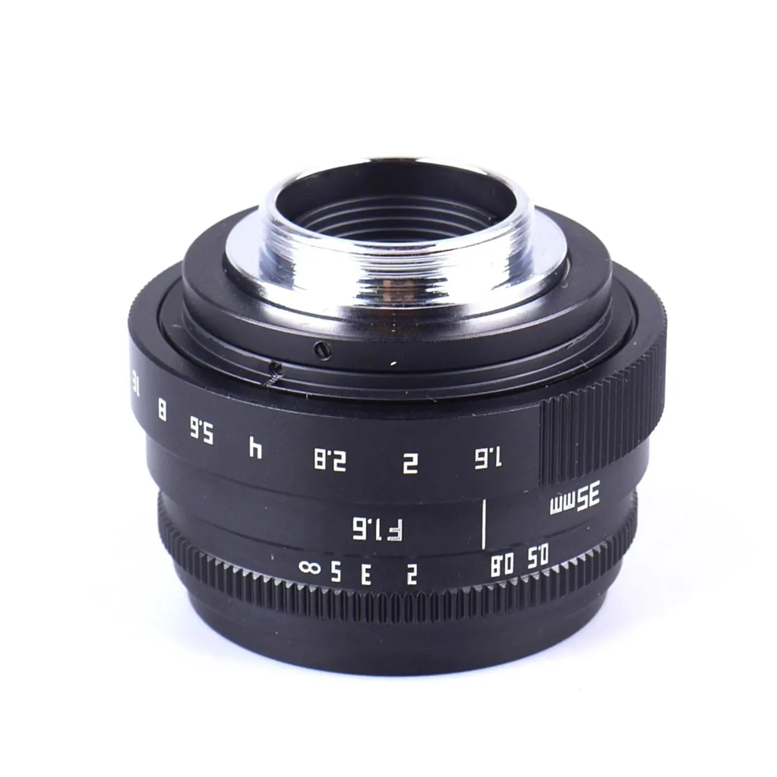 35mm F1.6 Manual Focus MF Prime camera Lens + C-ring Mount for Canon EOS Nikon N1 Fuji C-FX Sony NEX Olympus Micro 4/3 C-M4/3