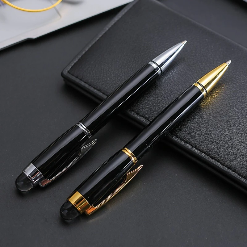 

High quality Habo Crystal Head Metal Oily Neutral Pen Swirling Ballpoint Pen