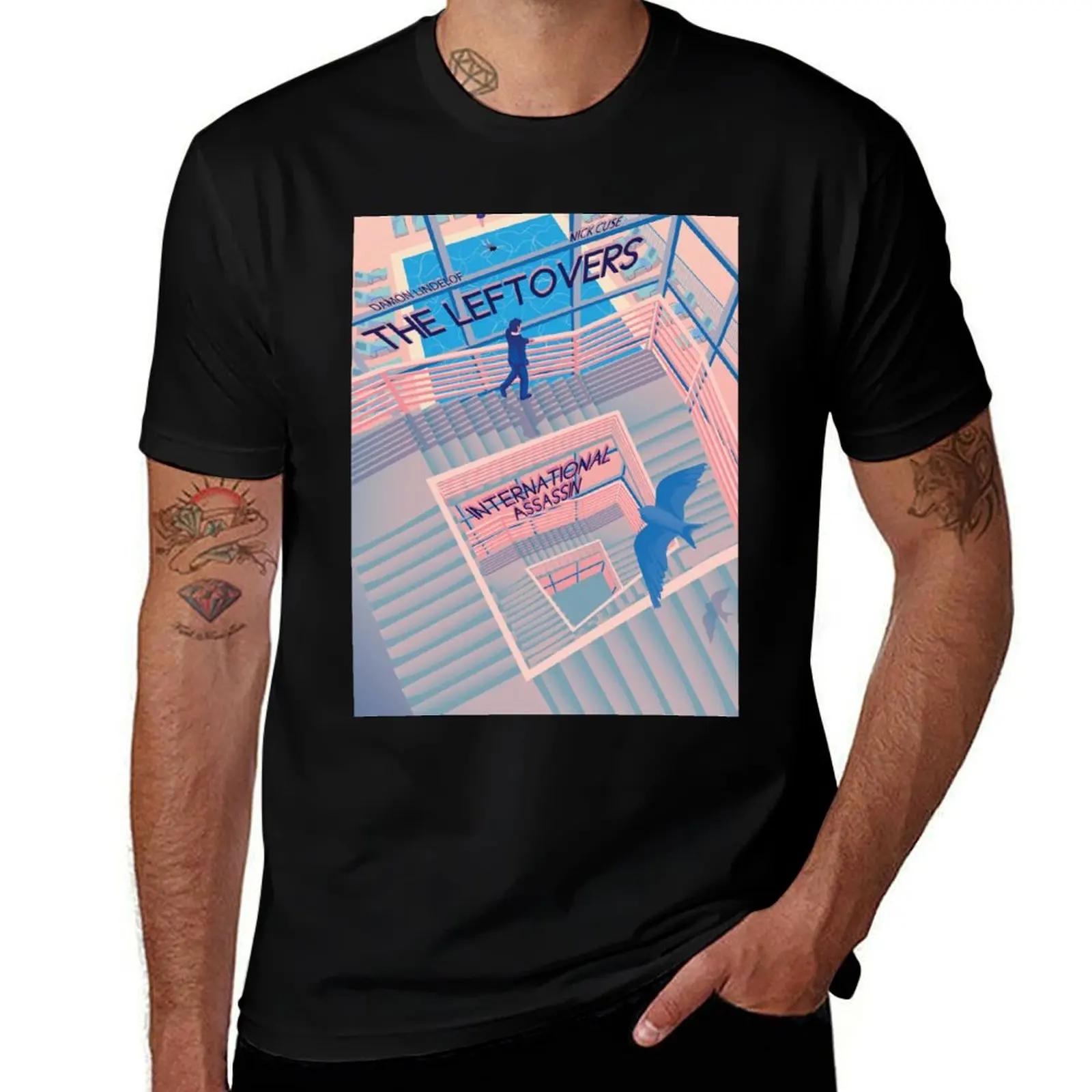 

The Leftovers 'International Assassin' T-Shirt t shirt man luxury t shirts for man pack white T-Shirt