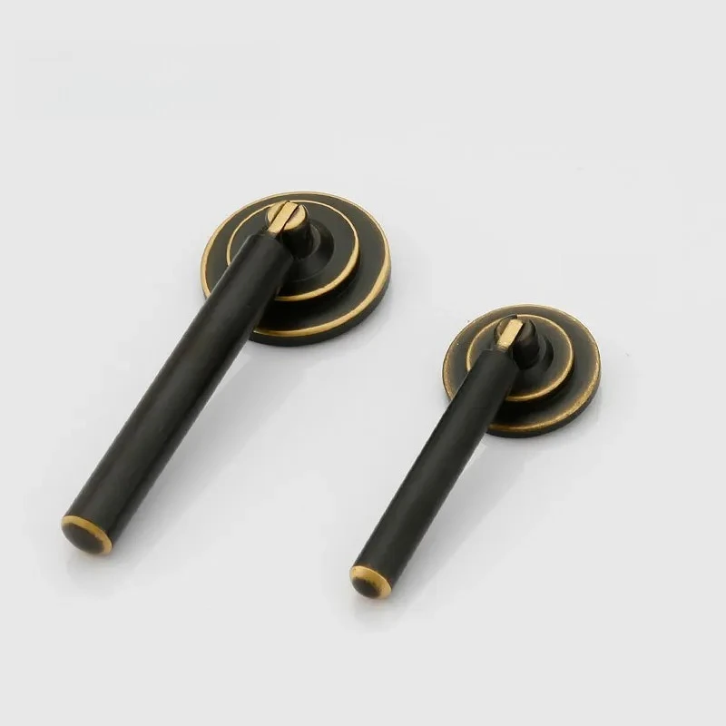 Golden and Black Chinese Brass Handles for Antique Shoe Cabinets and Drawer Cabinet, Antique Furniture Hardware Accessories