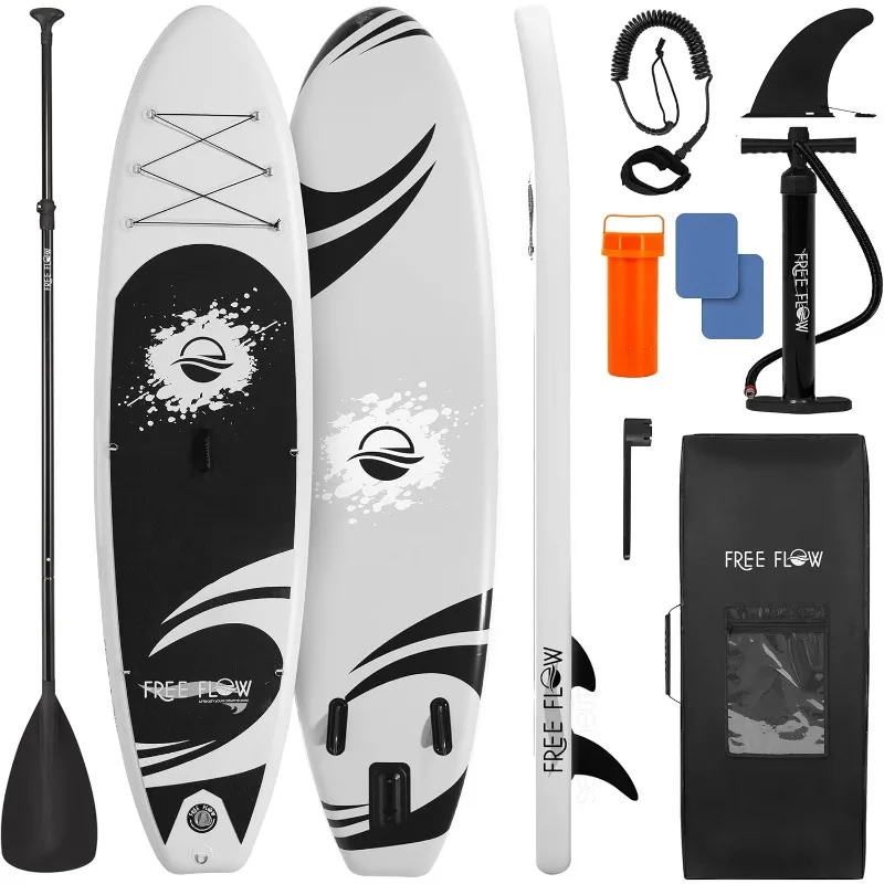 

Ultra-Light Inflatable Stand Up Paddle Board with Premium SUP Accessories - Extra Wide Stable Design with Non-Slip EV