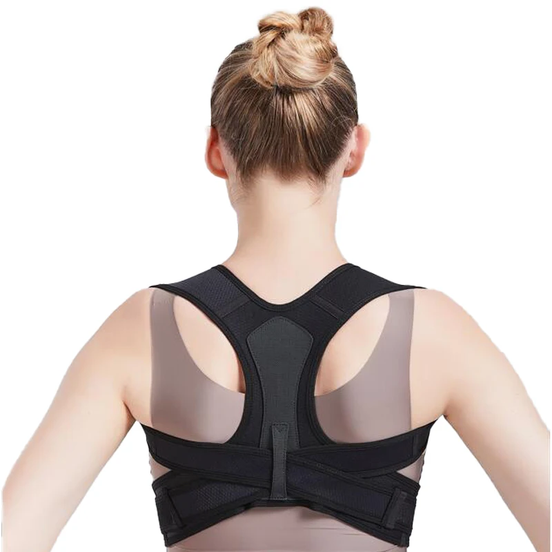 

1 PC Adjustable Back Support Posture Corrector for Relieving Upper and Lower Back Pain, Scoliosis and Hunchback Spinal Corrector